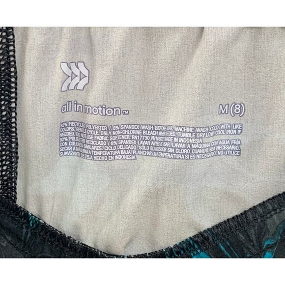 New All In Motion Boys Medium (8) Water Swirl UPF 50+ Unlined Swim Trunks - Picture 3 of 3